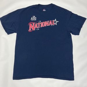 MLB National All Star Game 2019 Shirt. Size Large. Majestic Brand